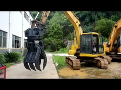 360°回転する水力製のスクラップスチールグリップ