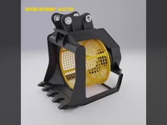 YISONG 360度回転スクリーニングバケツ 掘削バケツ