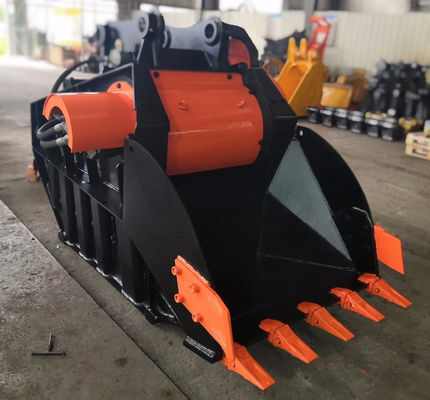 購入 1-8m3 高強度鋼掘削機 岩石粉砕器 バケツ 350バー online manufacture