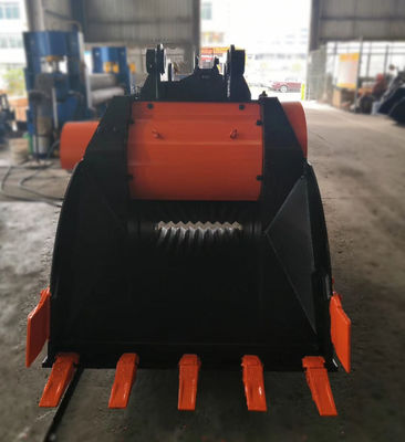 購入 掘削機のための重荷の岩石砕石バケツ online manufacture
